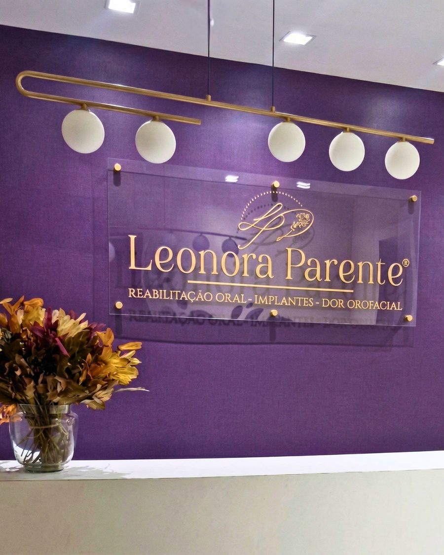 Recepção da Leonora Parente Odontologia na Barra da Tijuca